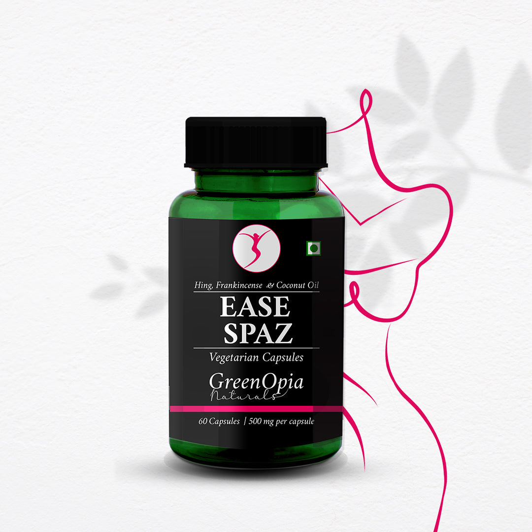 Ease Spaz Vegetarian Capsules – Natural Relief from Muscle Cramps & Spasms GreenOpia Naturals