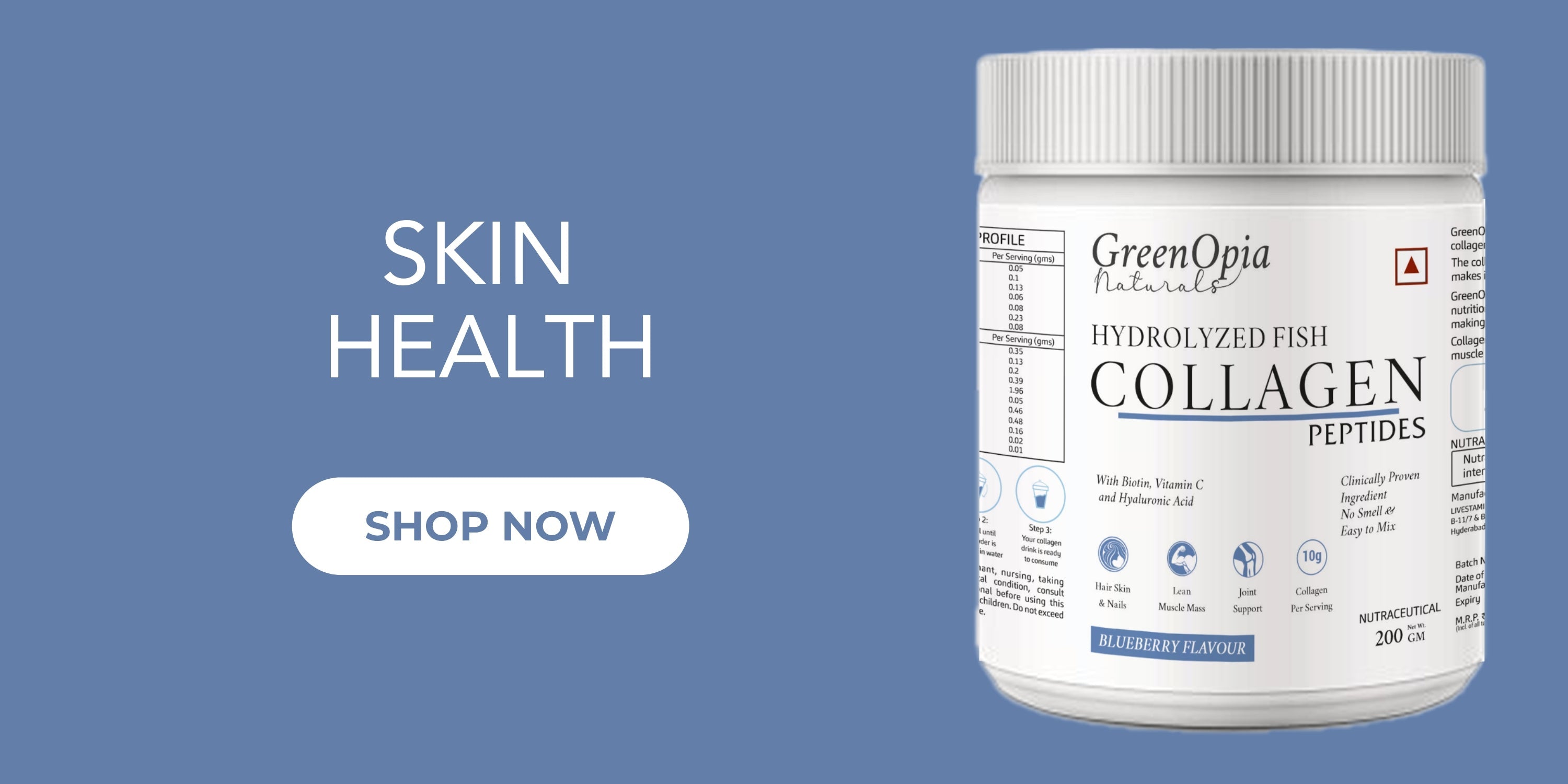 Marine Collagen Peptides Powder: A Clean, Sustainable for Skin Wellness GreenOpia Naturals