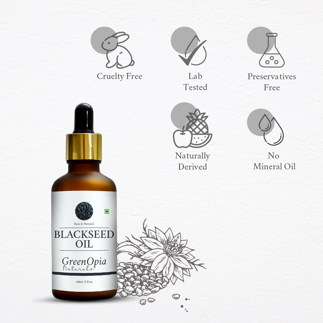 Benefits of GreenOpia Black Seed Oil – Immunity, Skin Health, Heart & Digestion