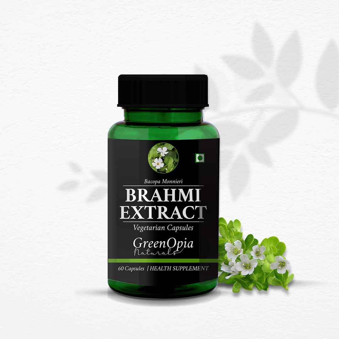 GreenOpia Brahmi Extracts 60 Vegetarian Capsules