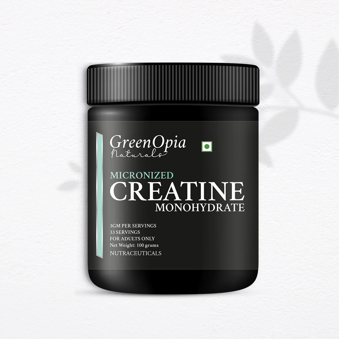 GreenOpia Creatine Monohydrate – 100g (Unflavoured)