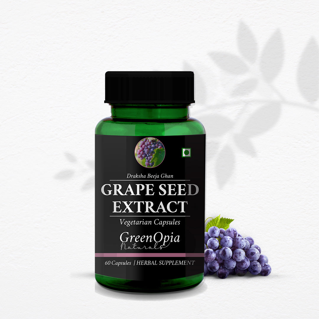 GreenOpia Grape Seed Extracts 60 Vegetarian Capsules