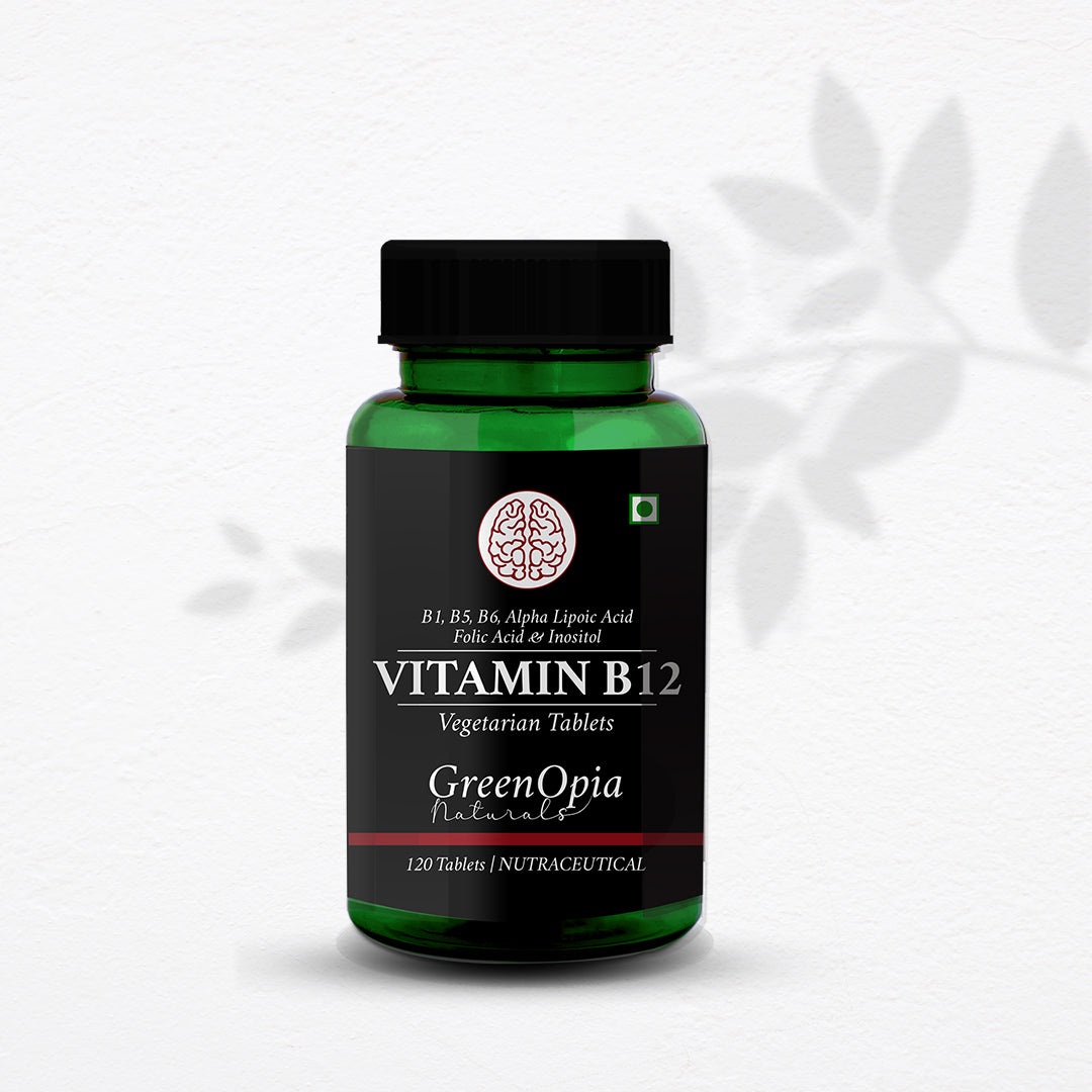 Vitamin B12 for Daily Energy, Brain Function and Neuropathy Support – GreenOpia Naturals