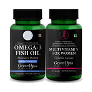 GreenOpia Multivitamin & Fish Oil Combo for Women