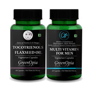 GreenOpia Multivitamins, Vitamin E (Tocotrienols) & Omega-3 for Men