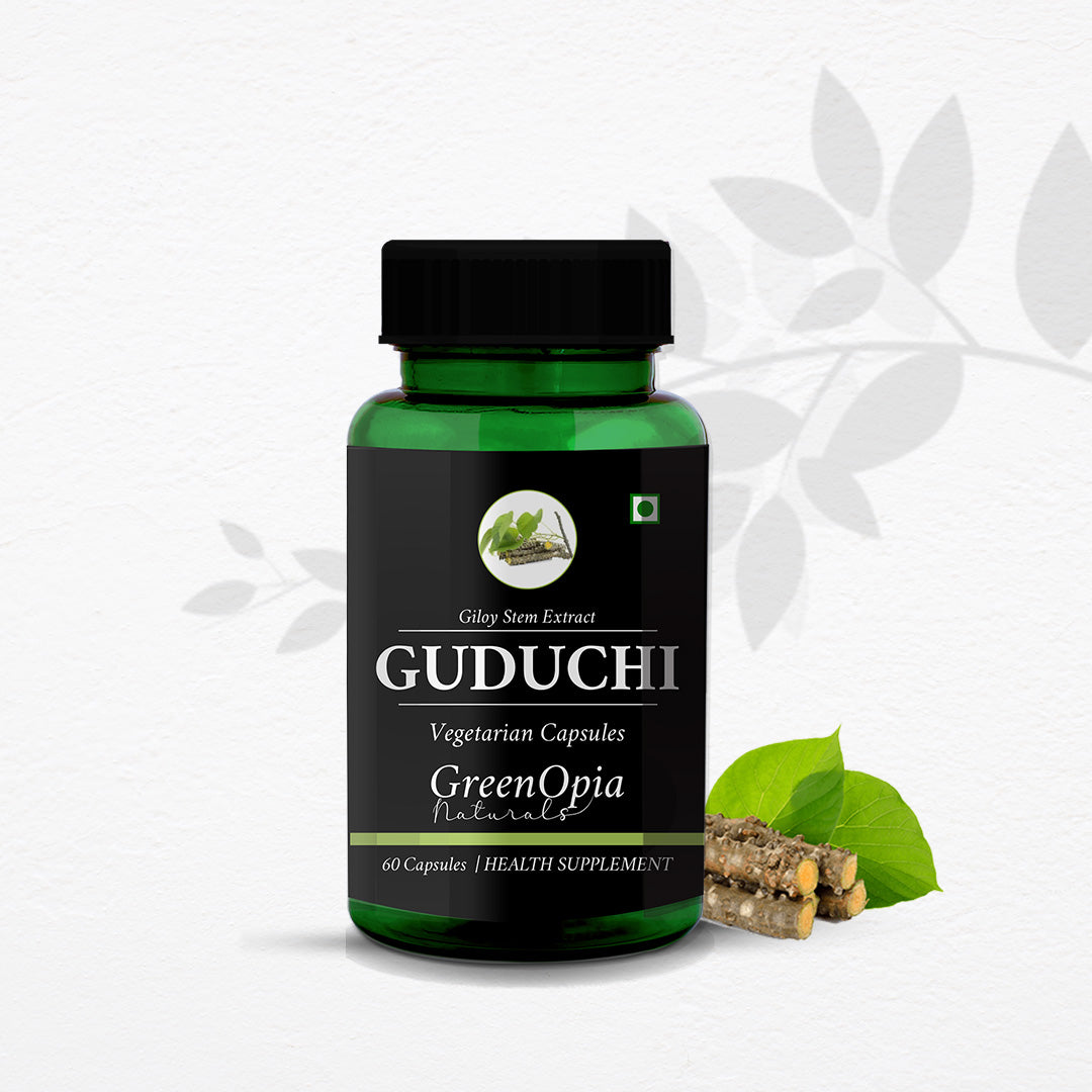 Guduchi Extract Capsules – Ayurvedic Immunity Booster and Detoxifier
