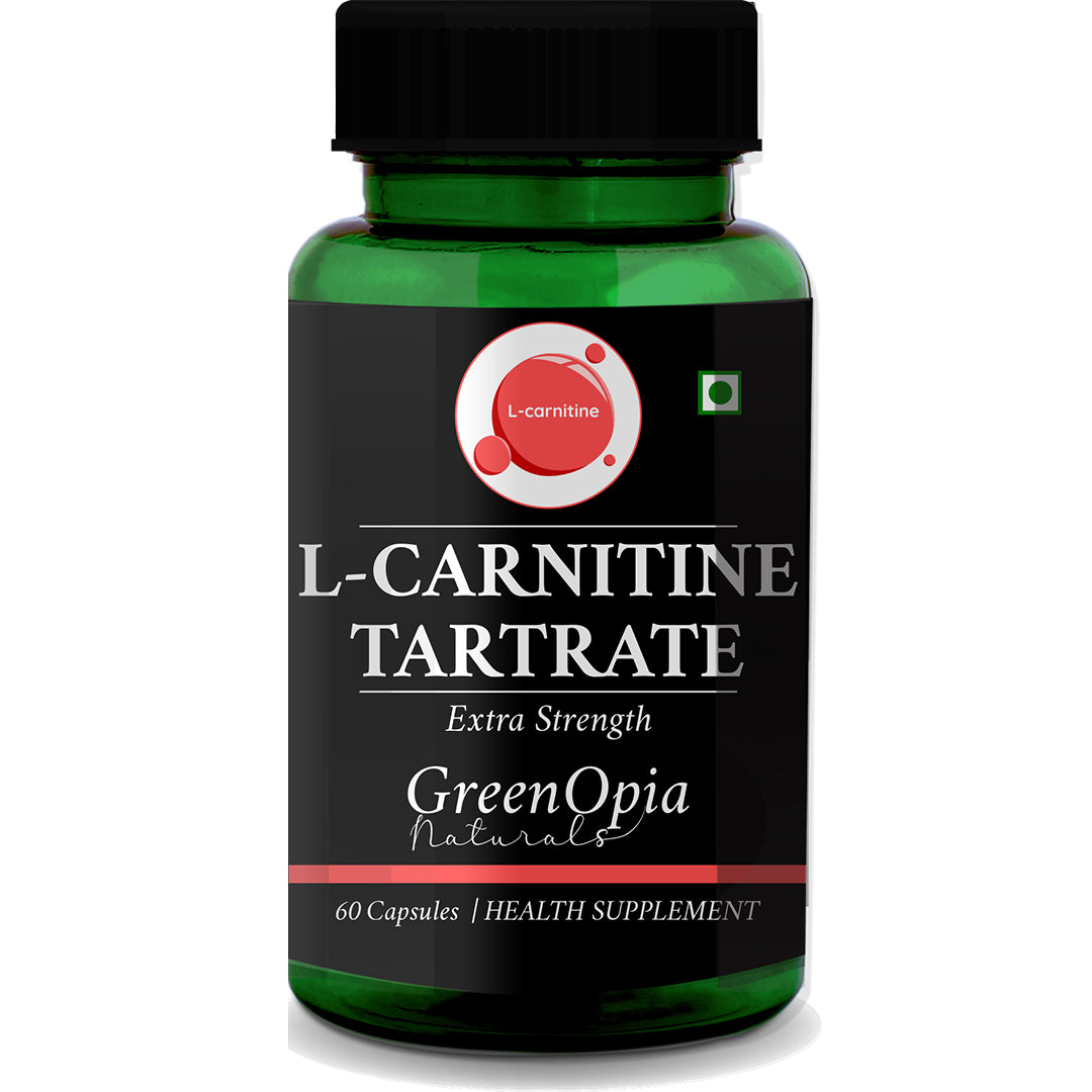 GreenOpia L-Carnitine L-Tartrate 60 Vegetarian Capsules