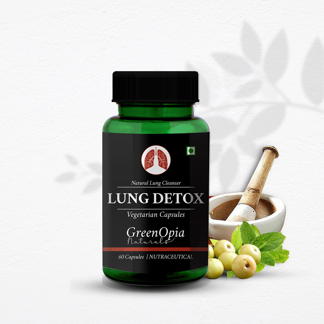 GreenOpia Lung Detox 60 Vegetarian Capsules