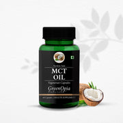GreenOpia MCT Oil 60 Liquid Filled Vegetarian Capsules