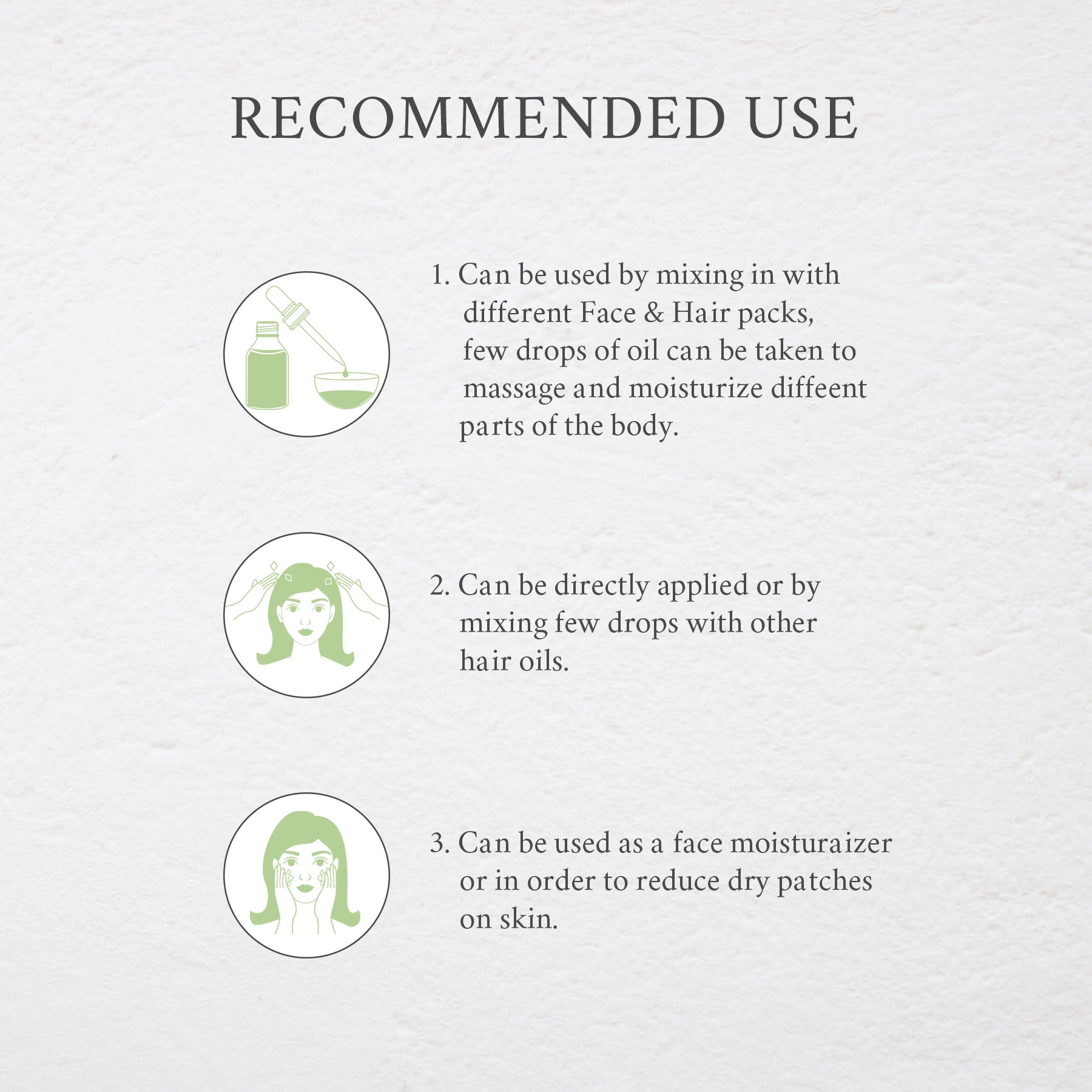 Applying Moringa Oil on Face and Hair – Natural Ayurvedic Beauty Oil