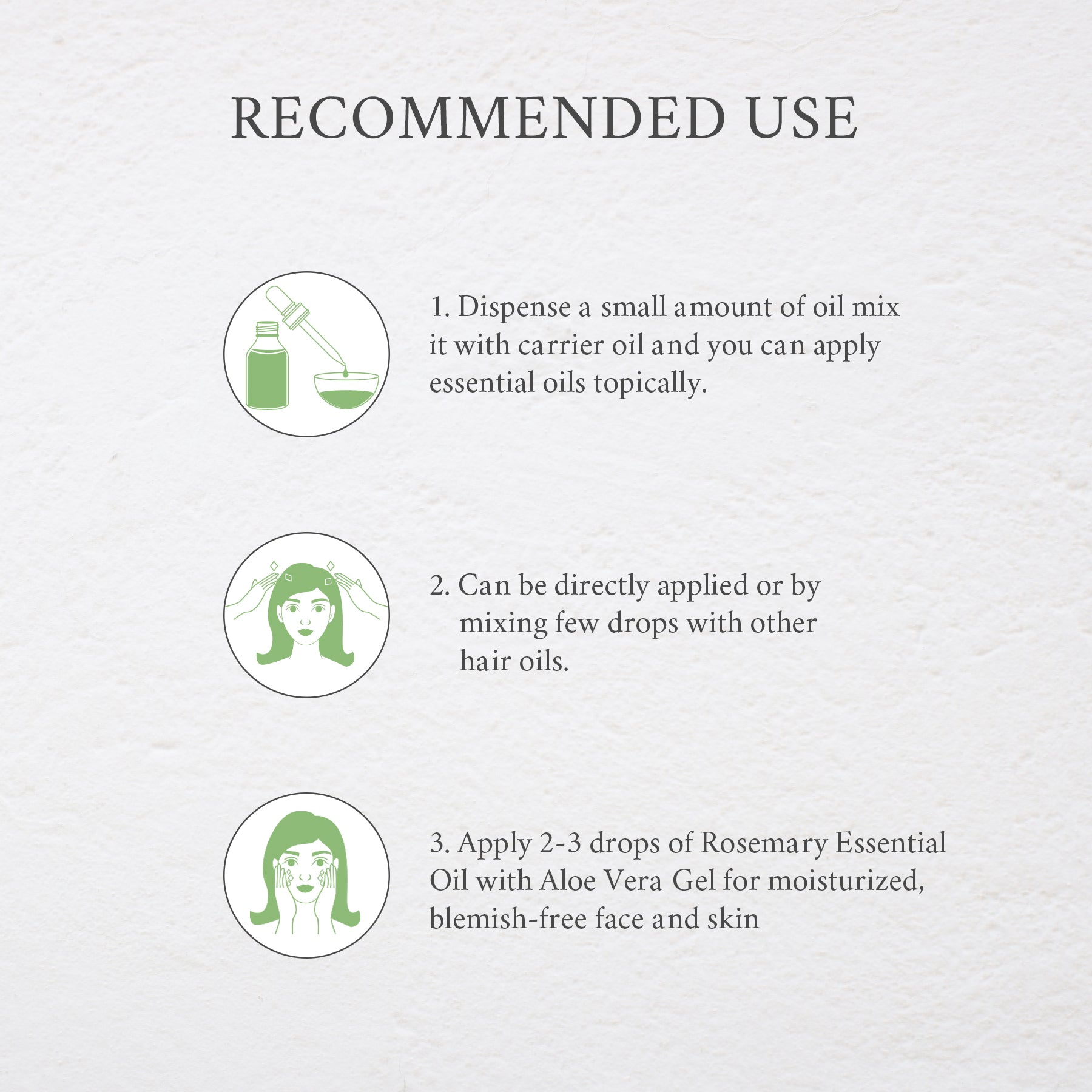 GreenOpia Rosemary Essential Oil – 30ml | 100% Pure & Natural Oil for Hair Growth, Skin Care & Aromatherapy