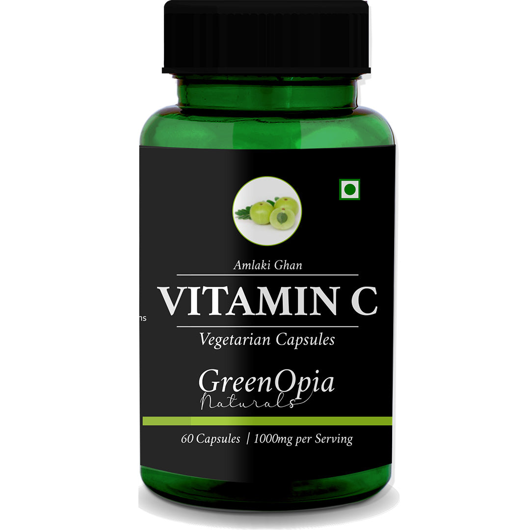 GreenOpia Vitamin C Amla Extracts 60 Vegetarian Capsules