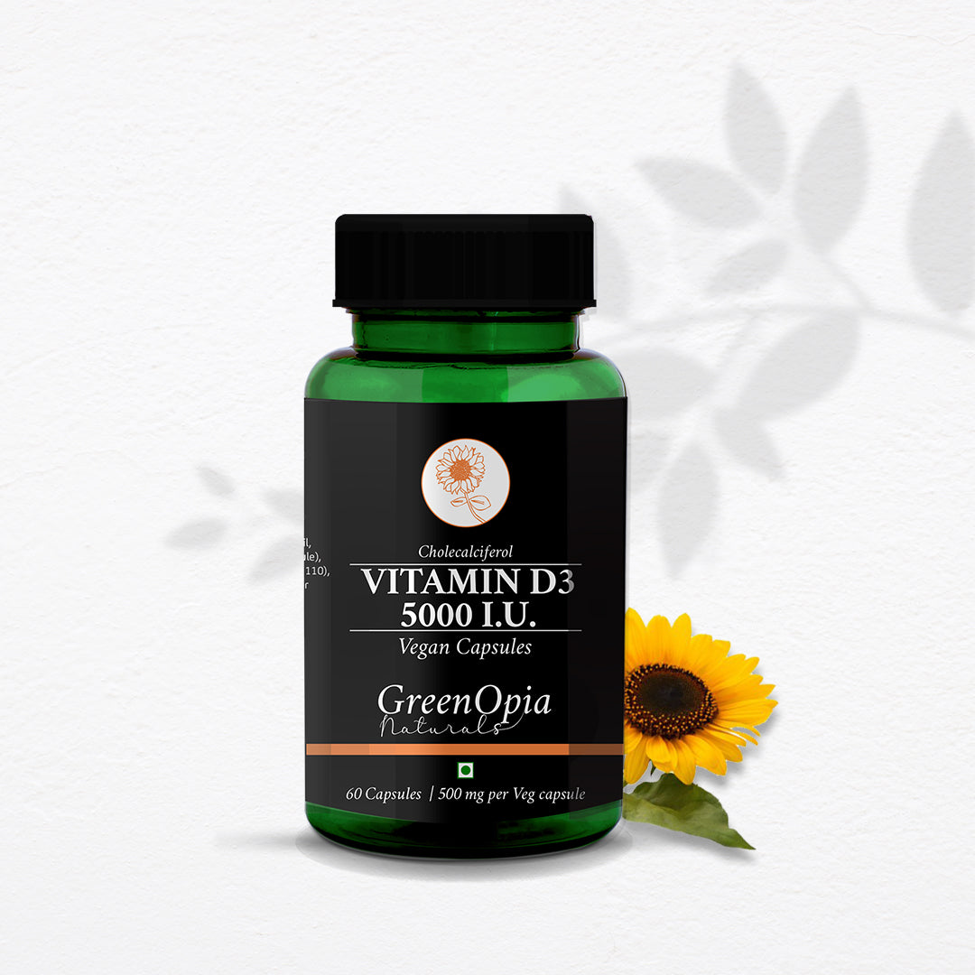 Vitamin D3 5000 I.U. 60 Vegetarian Capsules