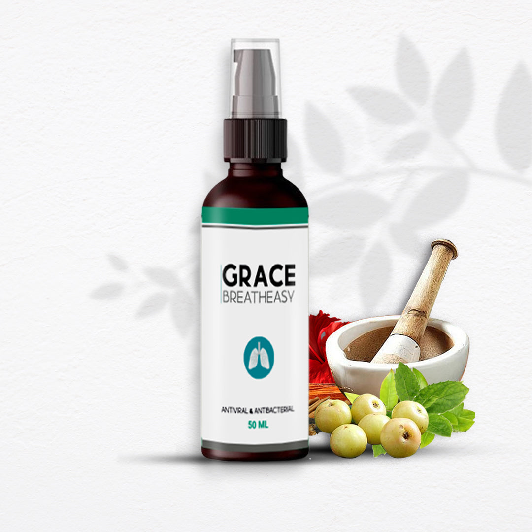 Grace Breatheasy 50ml | Lung Detox Spray for healthy lungs