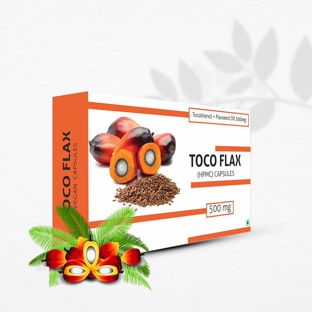 Tocotrienols + Flaxseed Oil Vegan Capsules