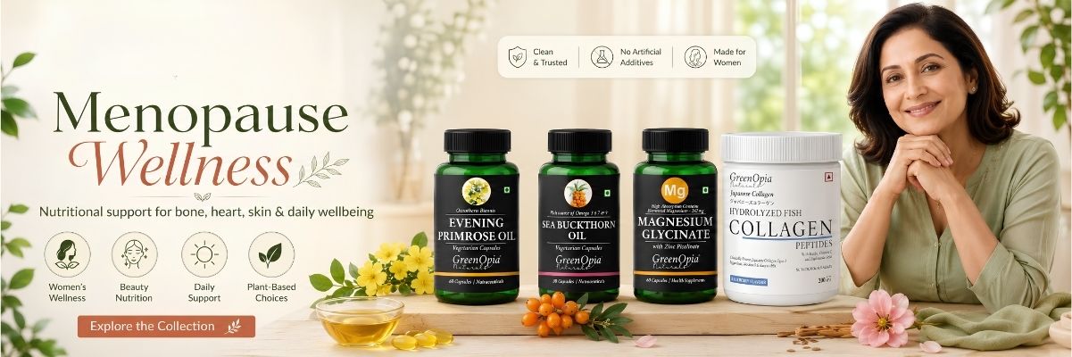 Nutrition for bone, muscle, heart, skin and everyday wellbeing during midlife.