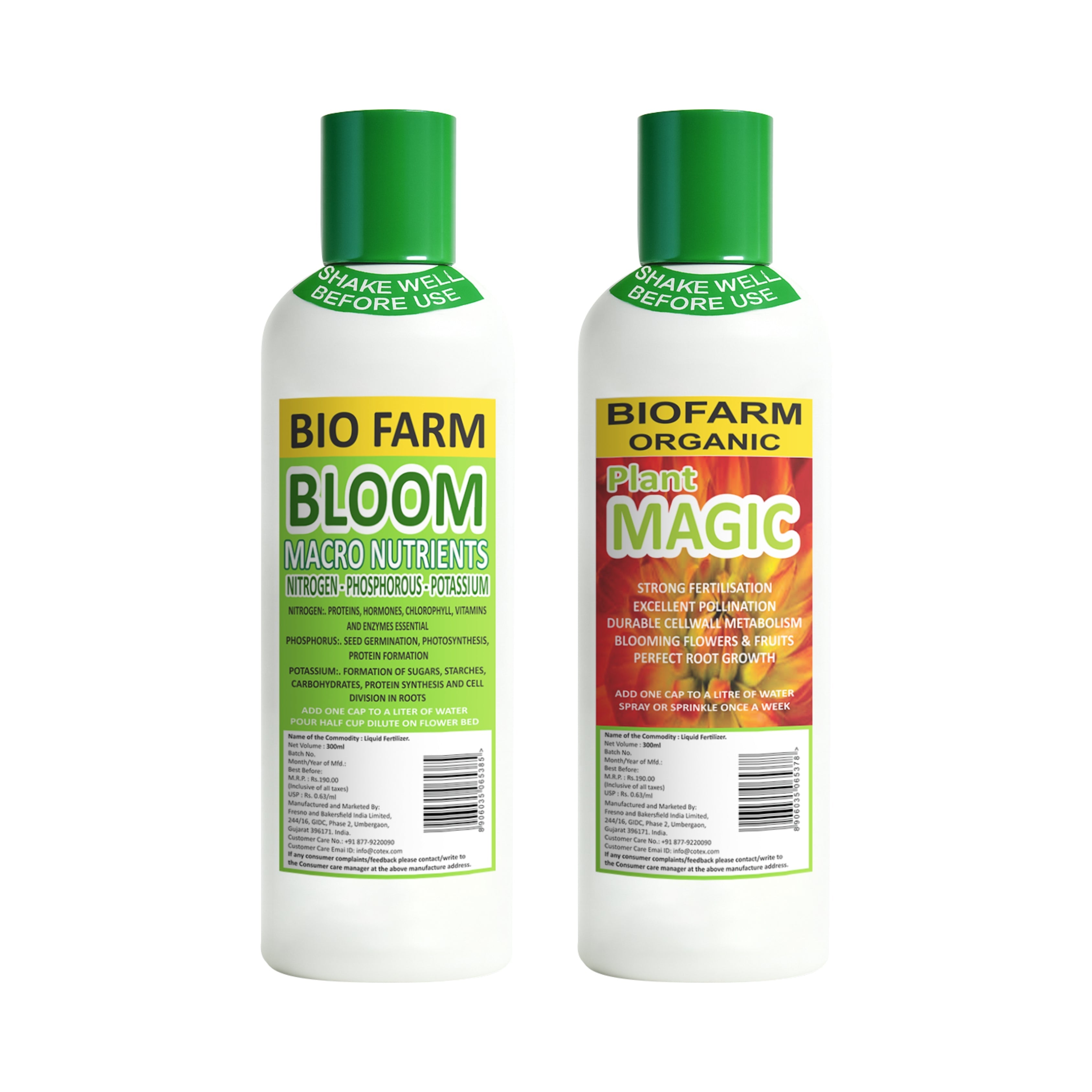 BioFarm Natural Plant Fertilizer Combo
