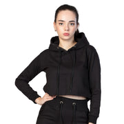 Active Cropped Hoodie for Women – Long Sleeves, Comfy & Breathable