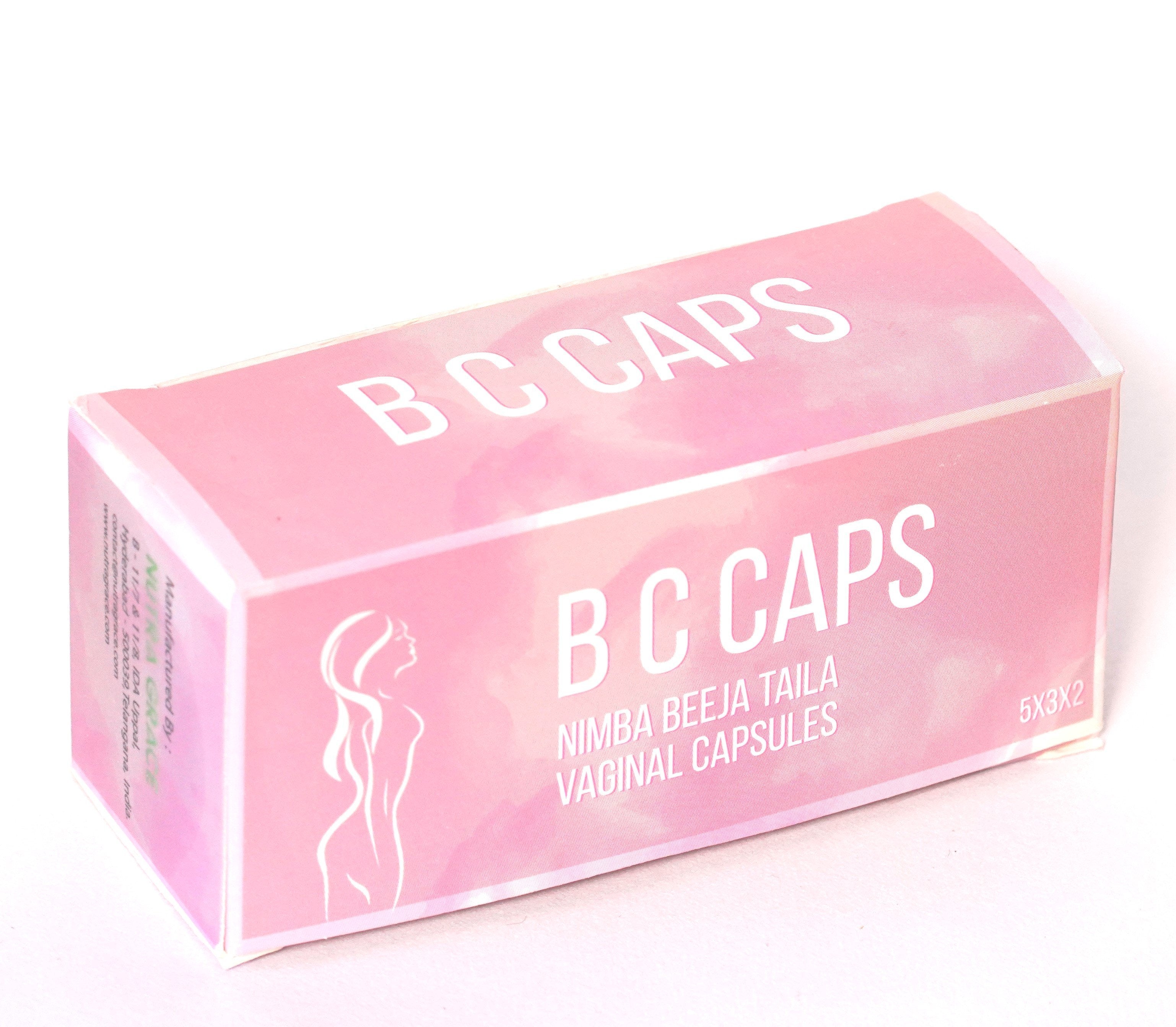 Nutra BC Caps Vaginal Disinfectant - Neem Oil 500mg 30 Capsules