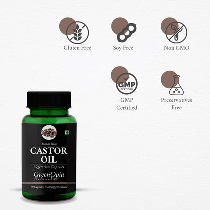 Benefits of Castor Oil Capsules – Gentle Laxative, Gut Cleanse, Digestive Balance