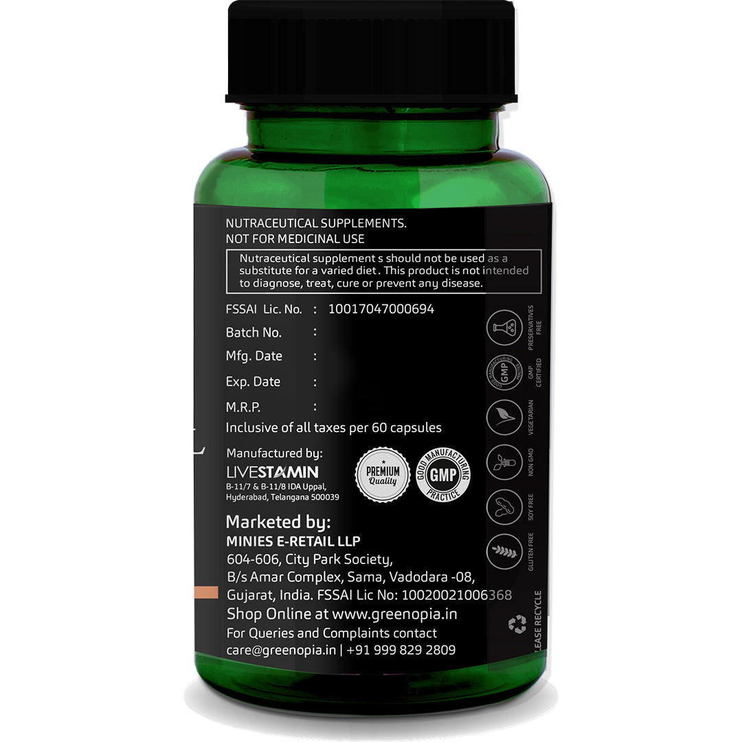 GreenOpia Advanced for Hair, Skin & Nails – 60 Vegetarian Capsules