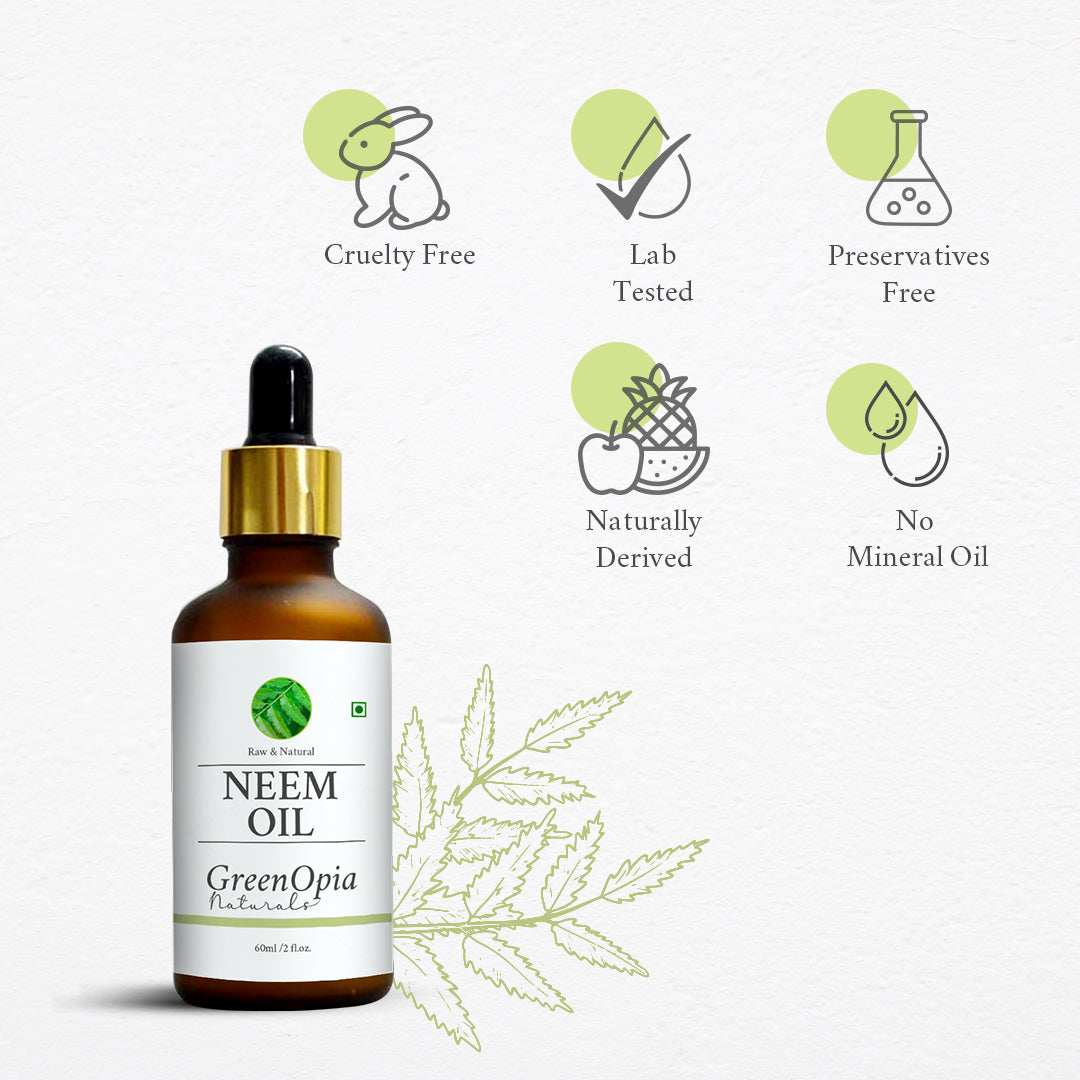 100% Cold Pressed & Virgin Neem Oil