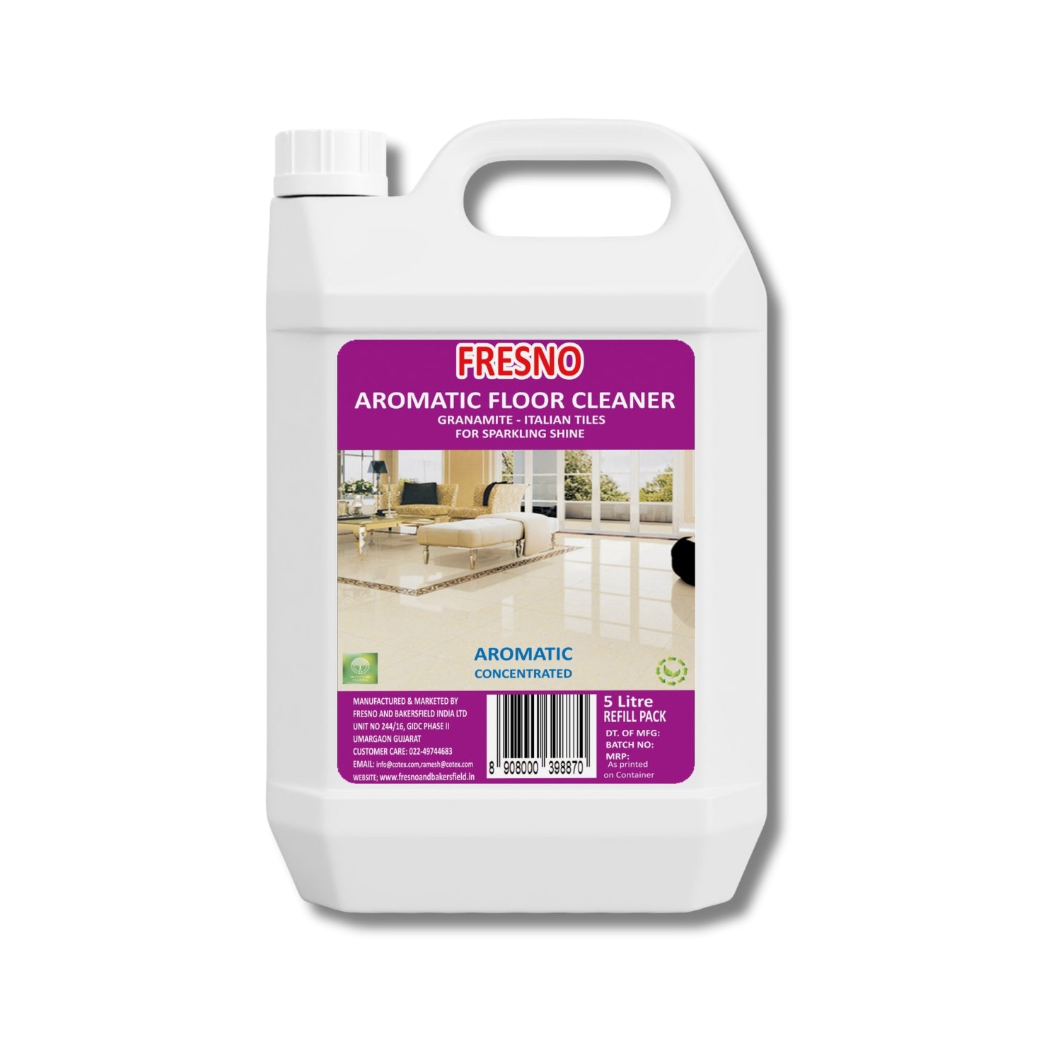 Fresno Aromatic Floor Cleaner | Marble – Granite – Ceramic | Floor Cleaning & Shining | 5000 ML