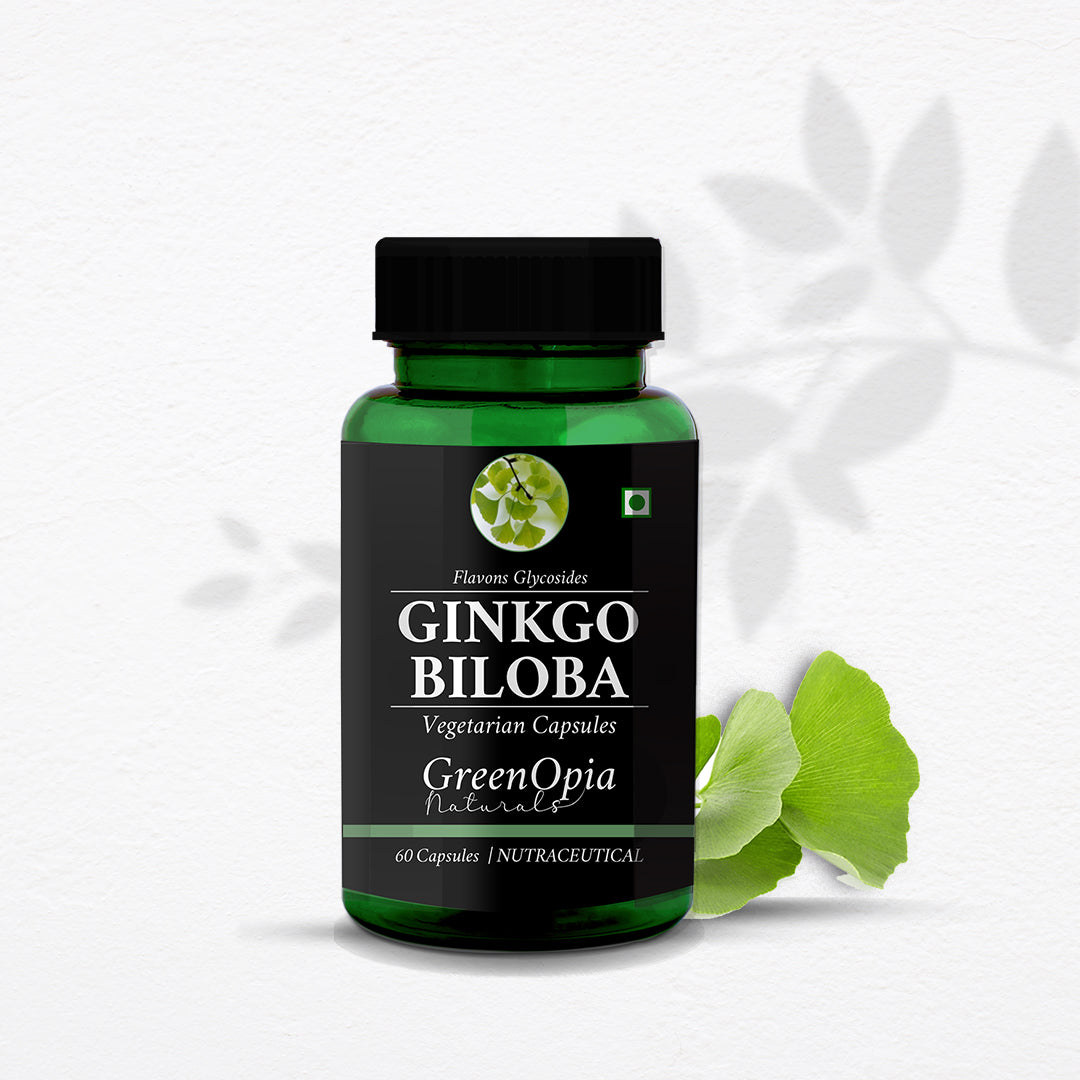 GreenOpia Ginkgo Biloba 60 Vegetarian Capsules