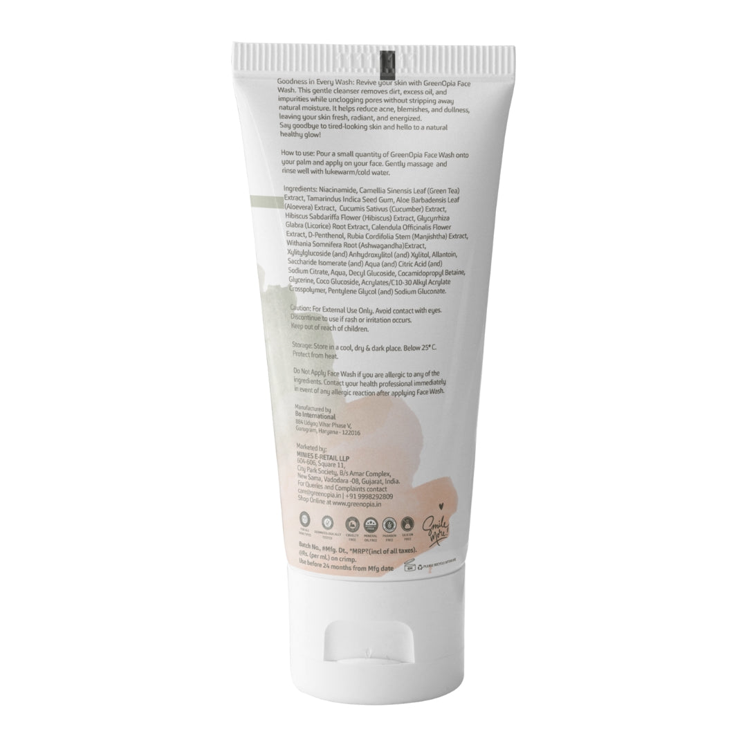 GreenOpia Green Tea Face Wash 100 ml