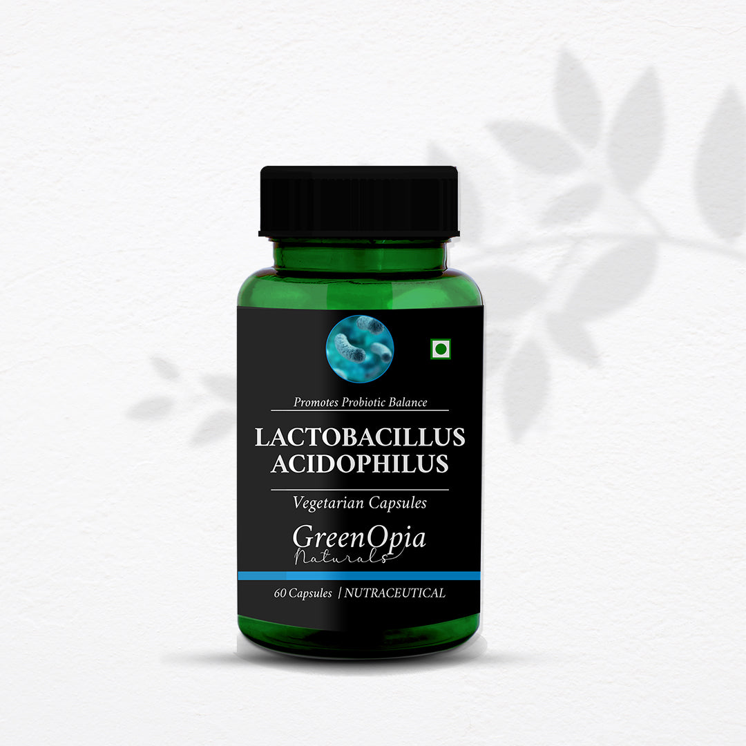 GreenOpia Lactobacillus Acidophilus 60 Vegetarian Capsules