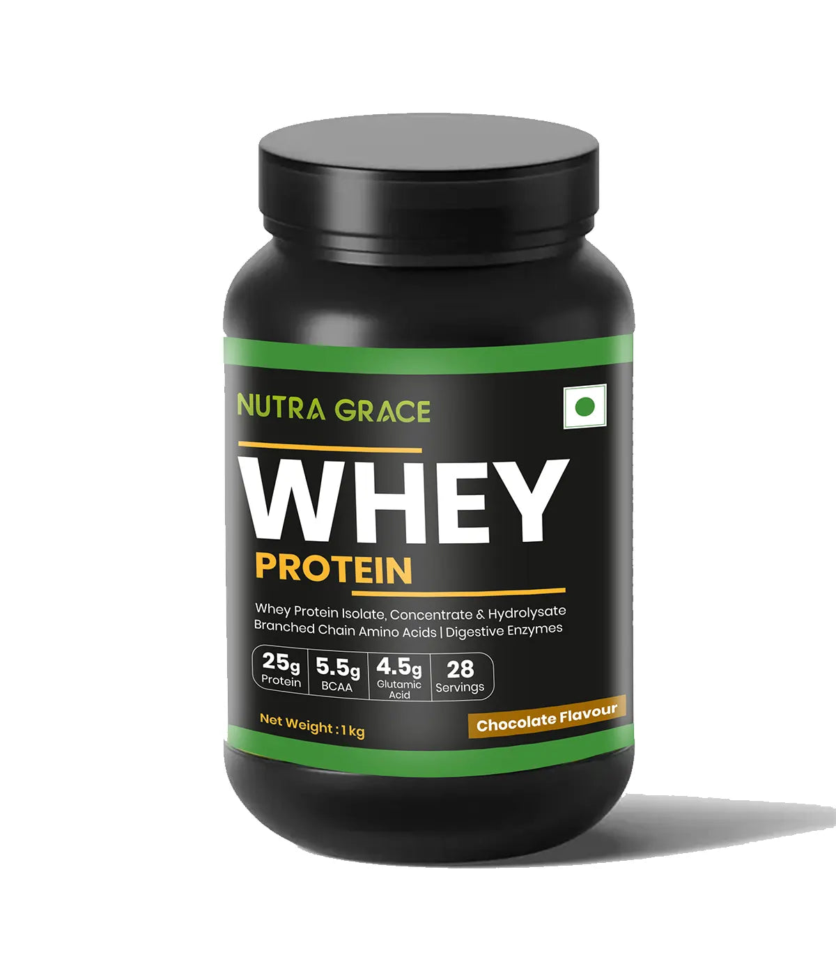 Nutra Grace Whey Protein Powder Supplement | Chocolate, Vanilla &  CAFE MOCHA Flavours
