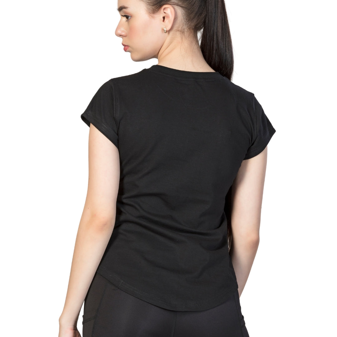 Active Short Sleeve T-Shirt for Women – Comfy & Workout-Ready