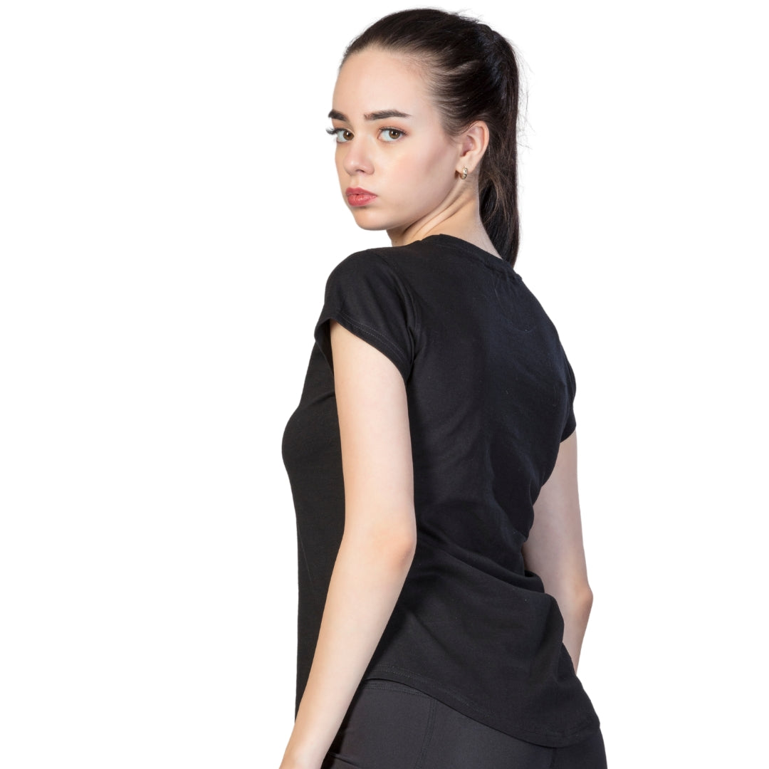 Active Short Sleeve T-Shirt for Women – Comfy & Workout-Ready