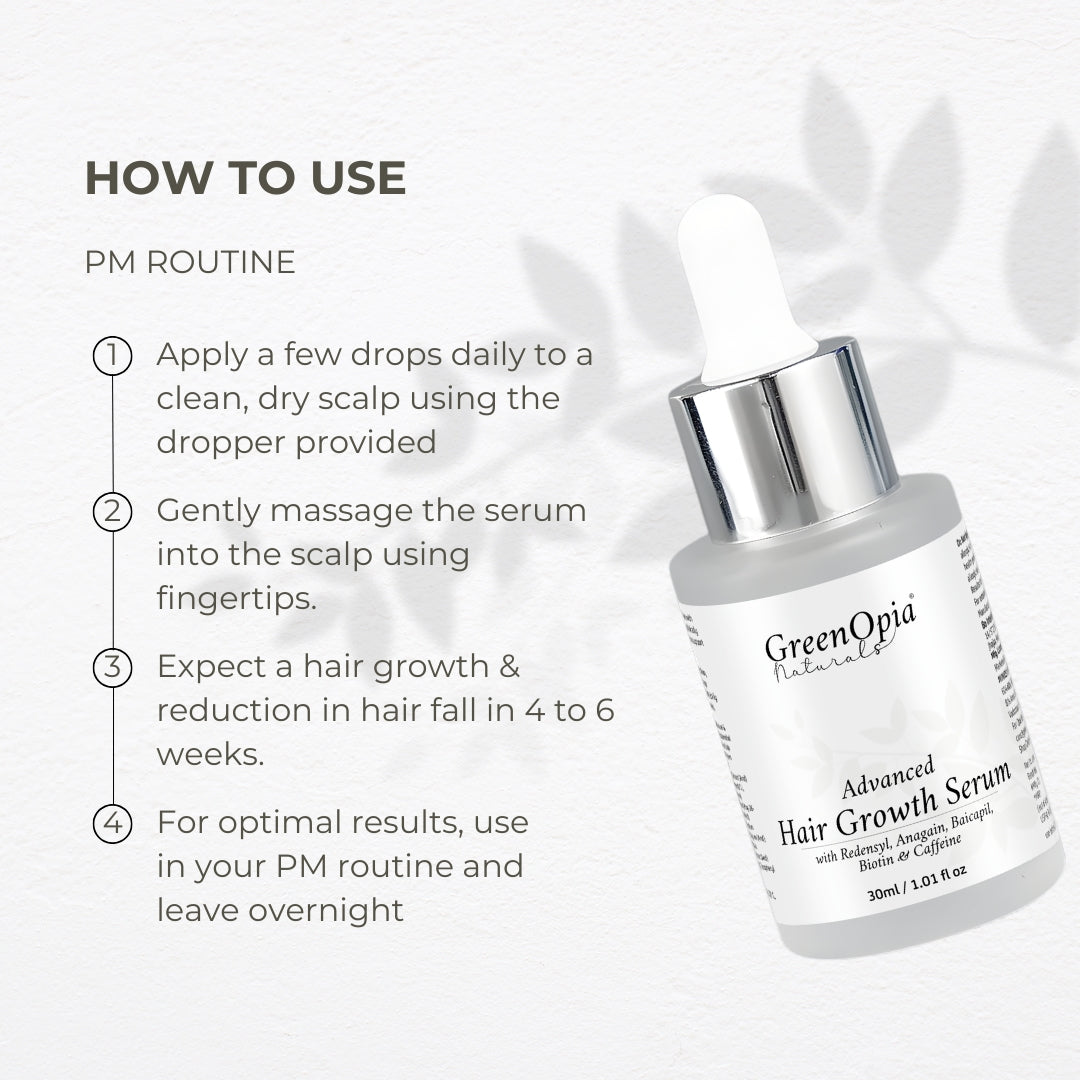 GreenOpia Advanced Hair Growth Serum For Men & Women