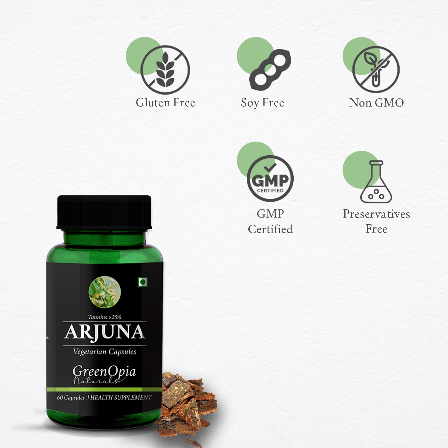 Benefits of Arjuna Capsules – Supports Heart Health, Cholesterol, Blood Pressure, and Stress Response