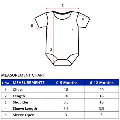 Basics Short Sleeve Half Romper for Newborn Baby Boys &amp; Baby Girls - The Minies