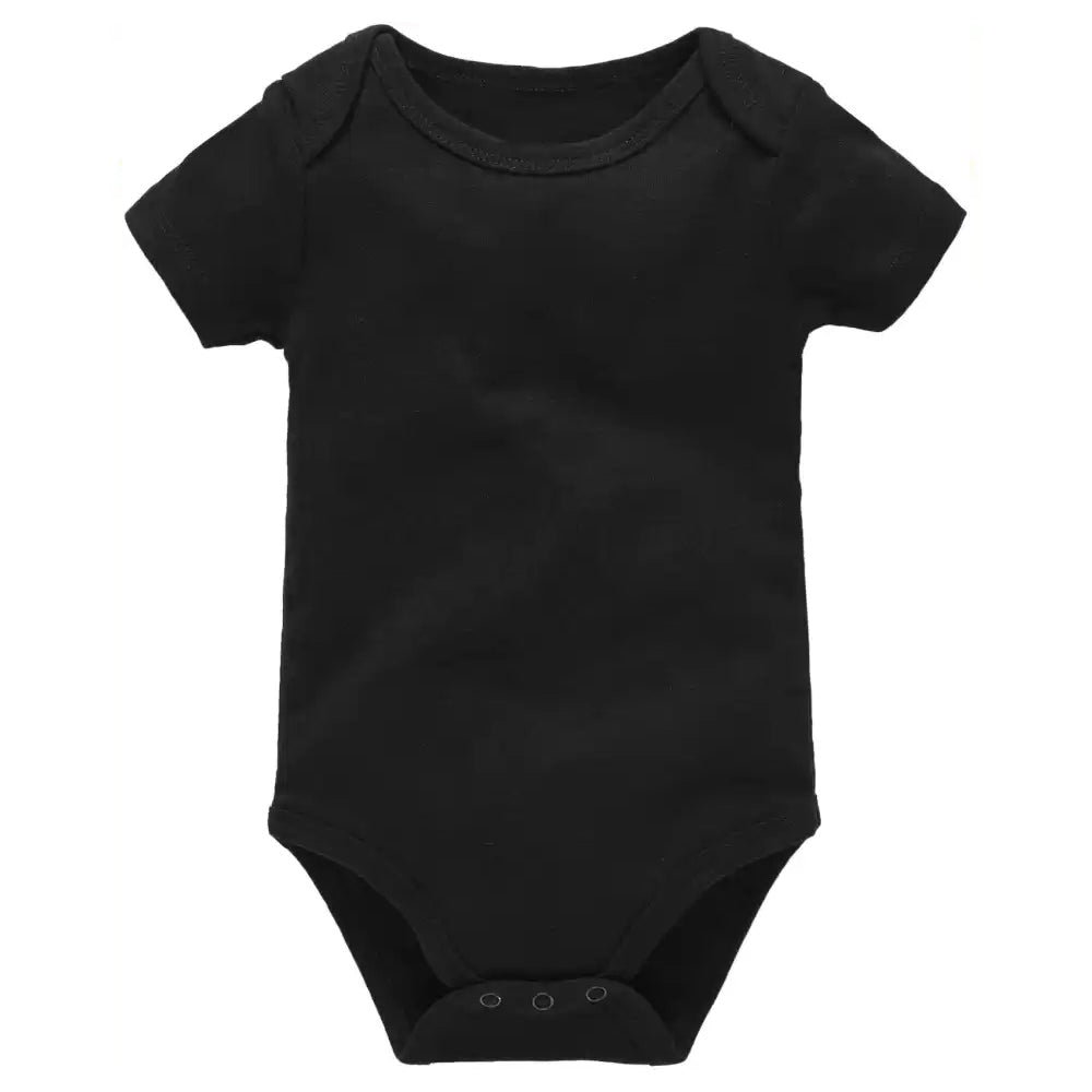 Basics Short Sleeve Half Romper for Newborn Baby Boys &amp; Baby Girls - The Minies