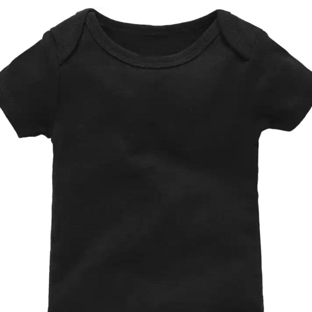 Basics Short Sleeve Half Romper for Newborn Baby Boys &amp; Baby Girls - The Minies