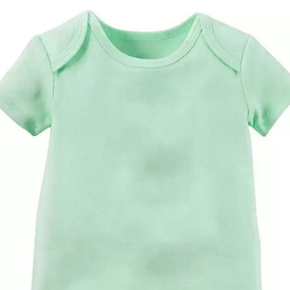 Basics Short Sleeve Half Romper for Newborn Baby Boys &amp; Baby Girls - The Minies
