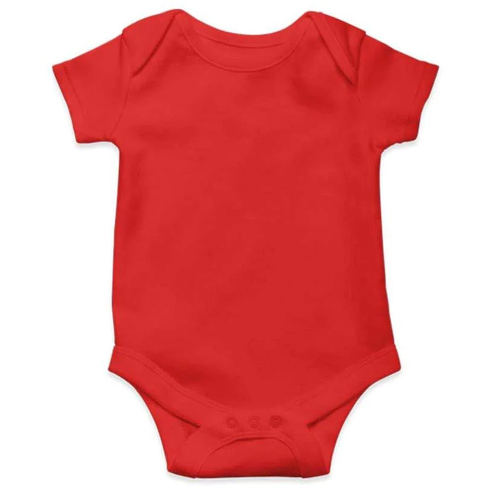Basics Short Sleeve Half Romper for Newborn Baby Boys &amp; Baby Girls - The Minies