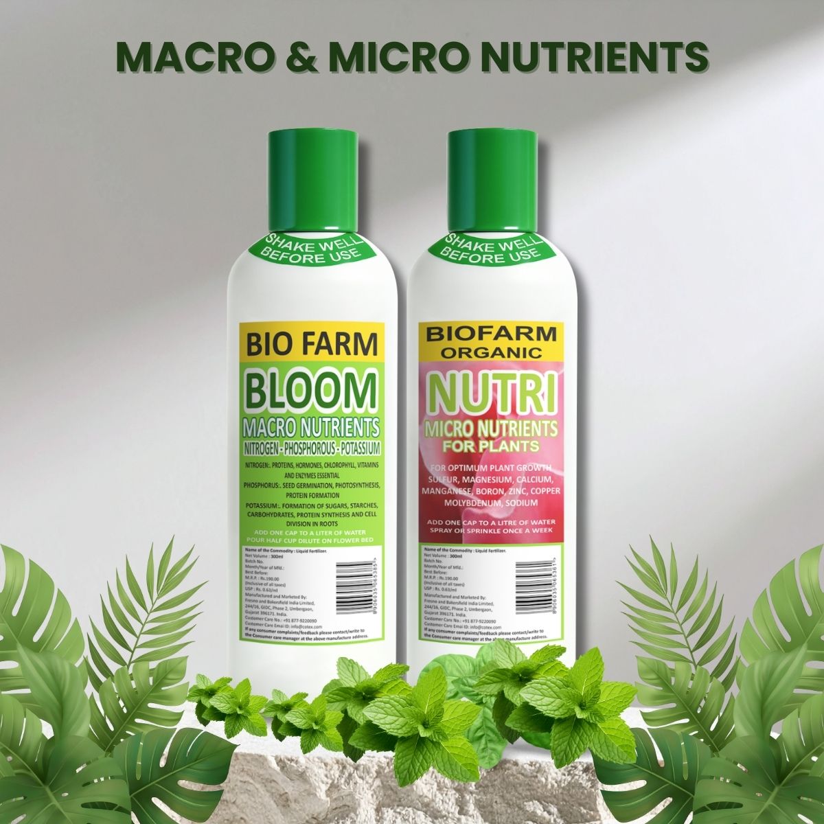 BioFarm Natural Plant Fertilizer Combo