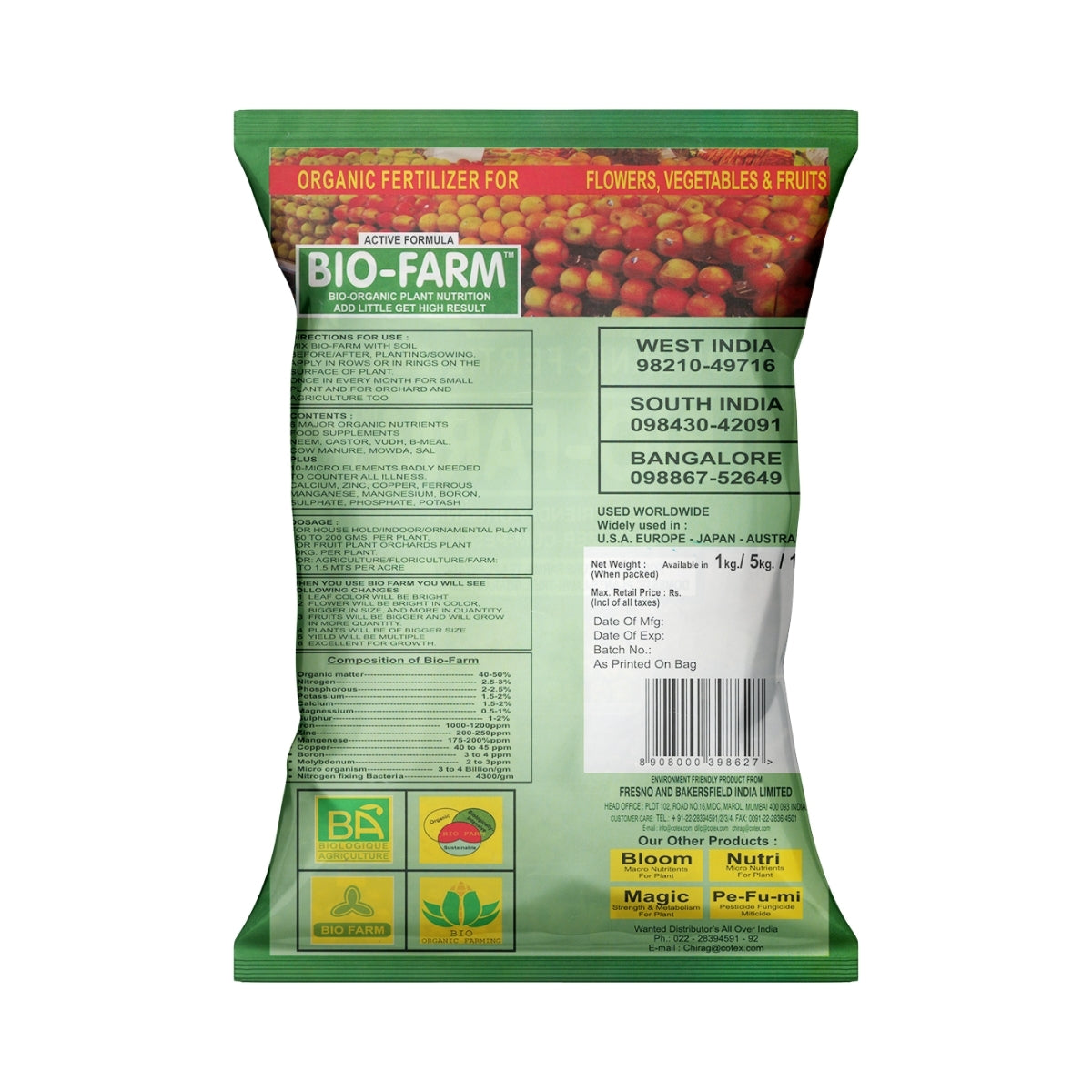 Bio Farm Organic Fertilizer