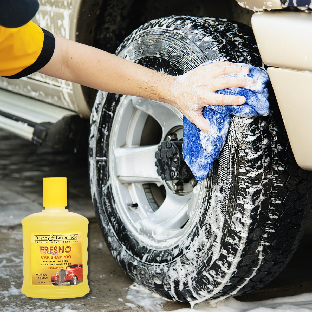 Fresno Car Wash Shampoo | Shining Finish | 325 ML
