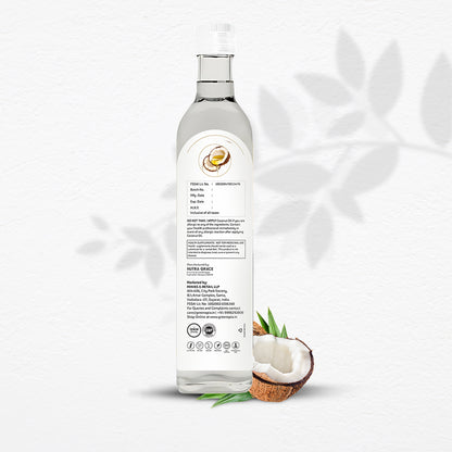 Cold Pressed Coconut Oil – 500ml | 100% Pure Virgin Oil for Cooking, Hair, Skin &amp; Baby Care