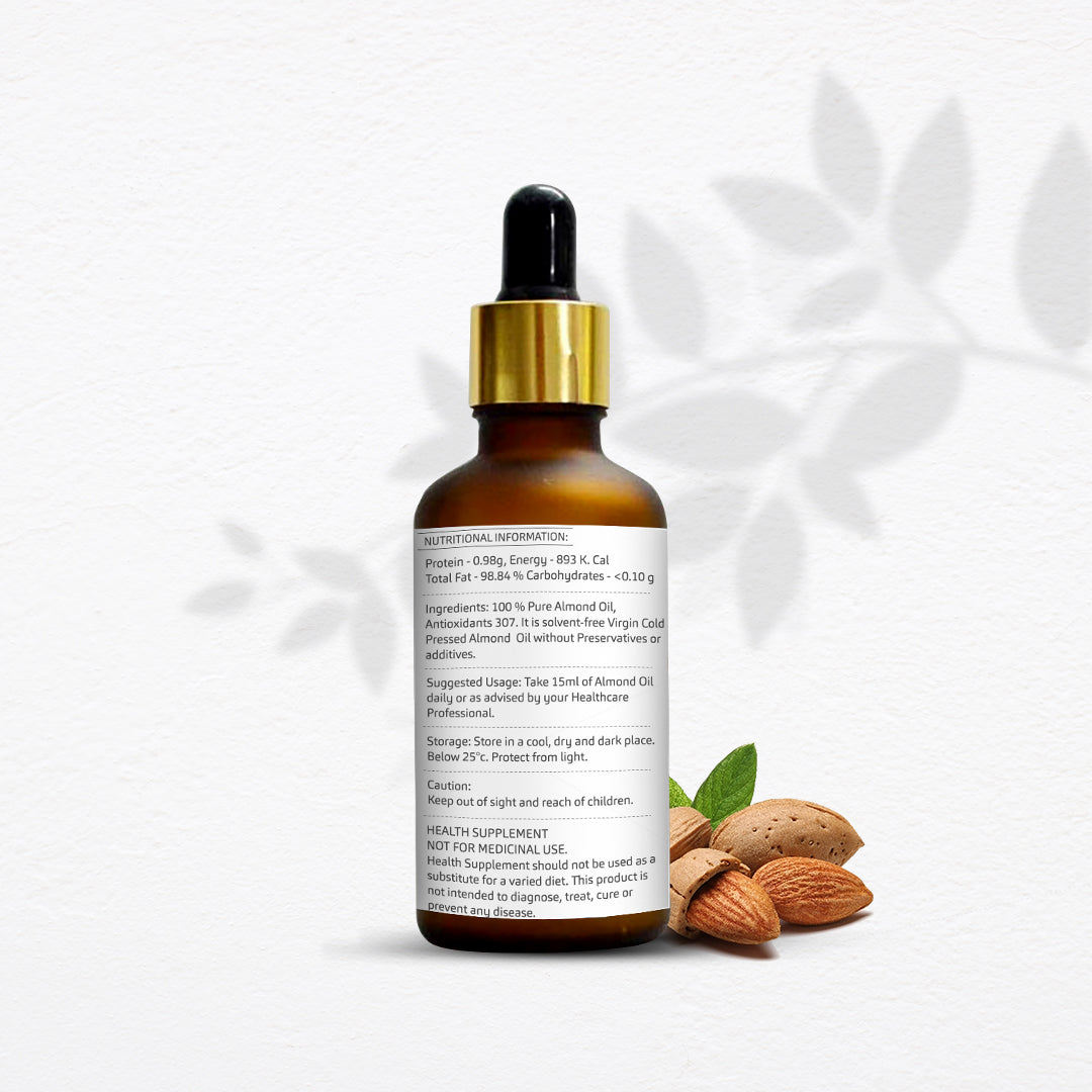Natural Almond Extract – Source of Vitamin E for Healthy Skin and Hair