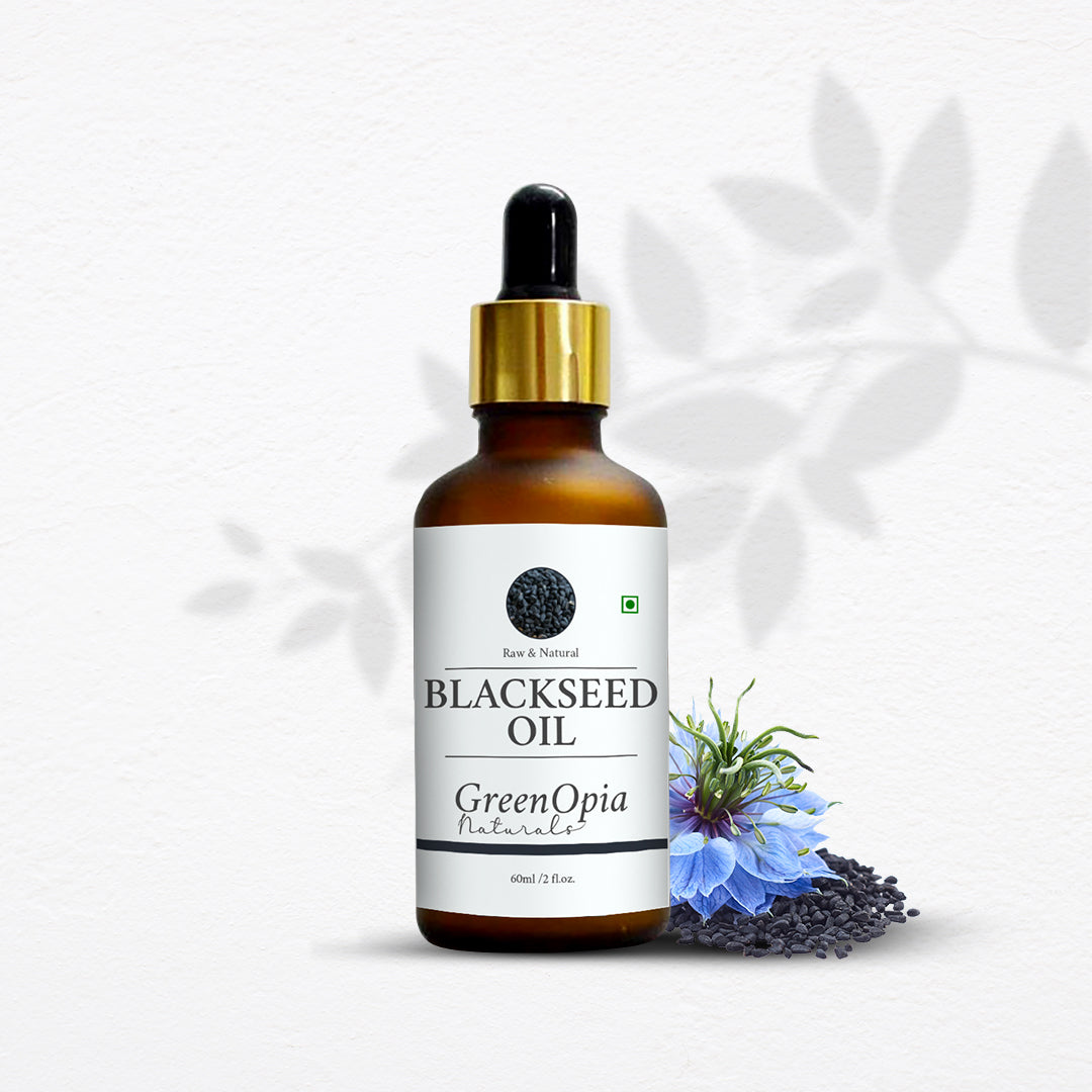 Cold Pressed Nigella Sativa Oil – GreenOpia Pure Kalonji Oil for Wellness