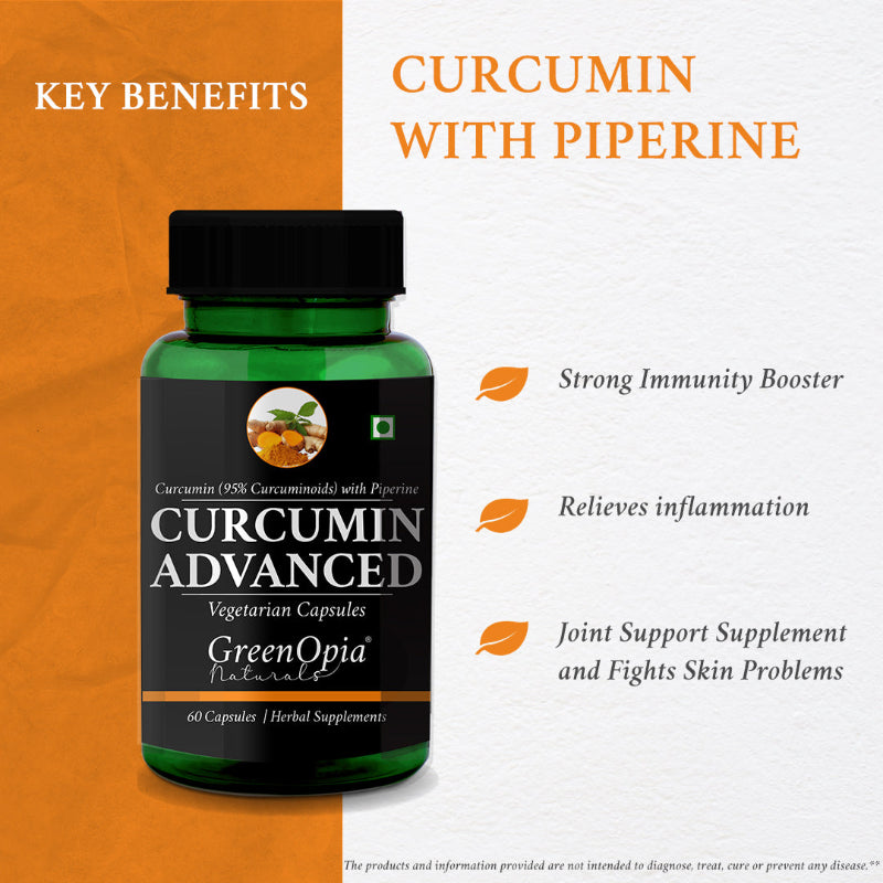 Curcumin C3 Complex benefits for joint comfort, immune support and antioxidant wellness
