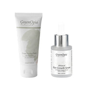 Hair & Skin Care Combo | Hair Growth Serum with 1% Redensyl™, 1% AnaGain™, 2% BAICAPIL™ & Caffeine, 30 ml + Green Tea & Niacinamide Face Wash, 100 ml | For Men & Women