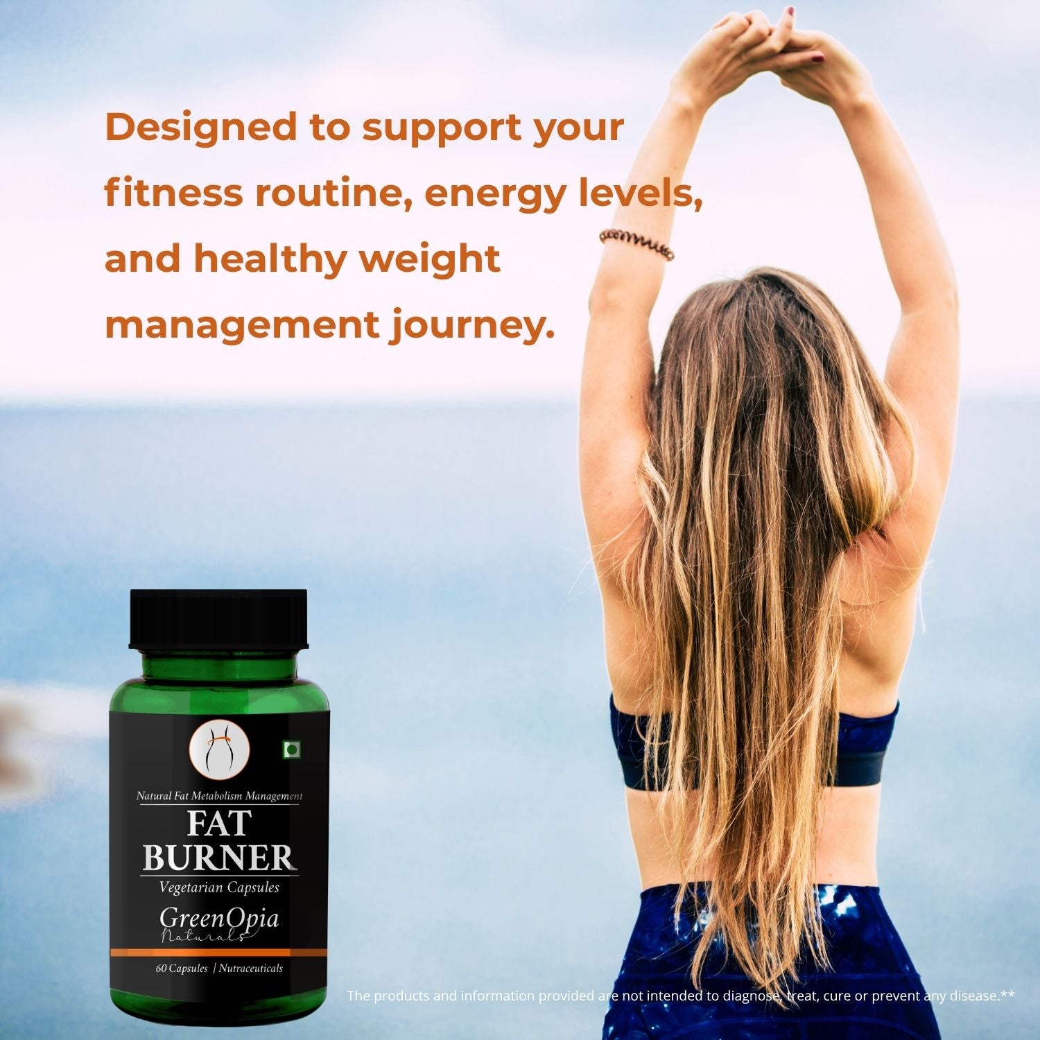 GreenOpia Fat Burner Vegetarian Capsules