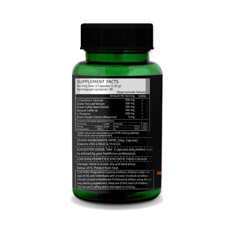 GreenOpia Fat Burner Vegetarian Capsules